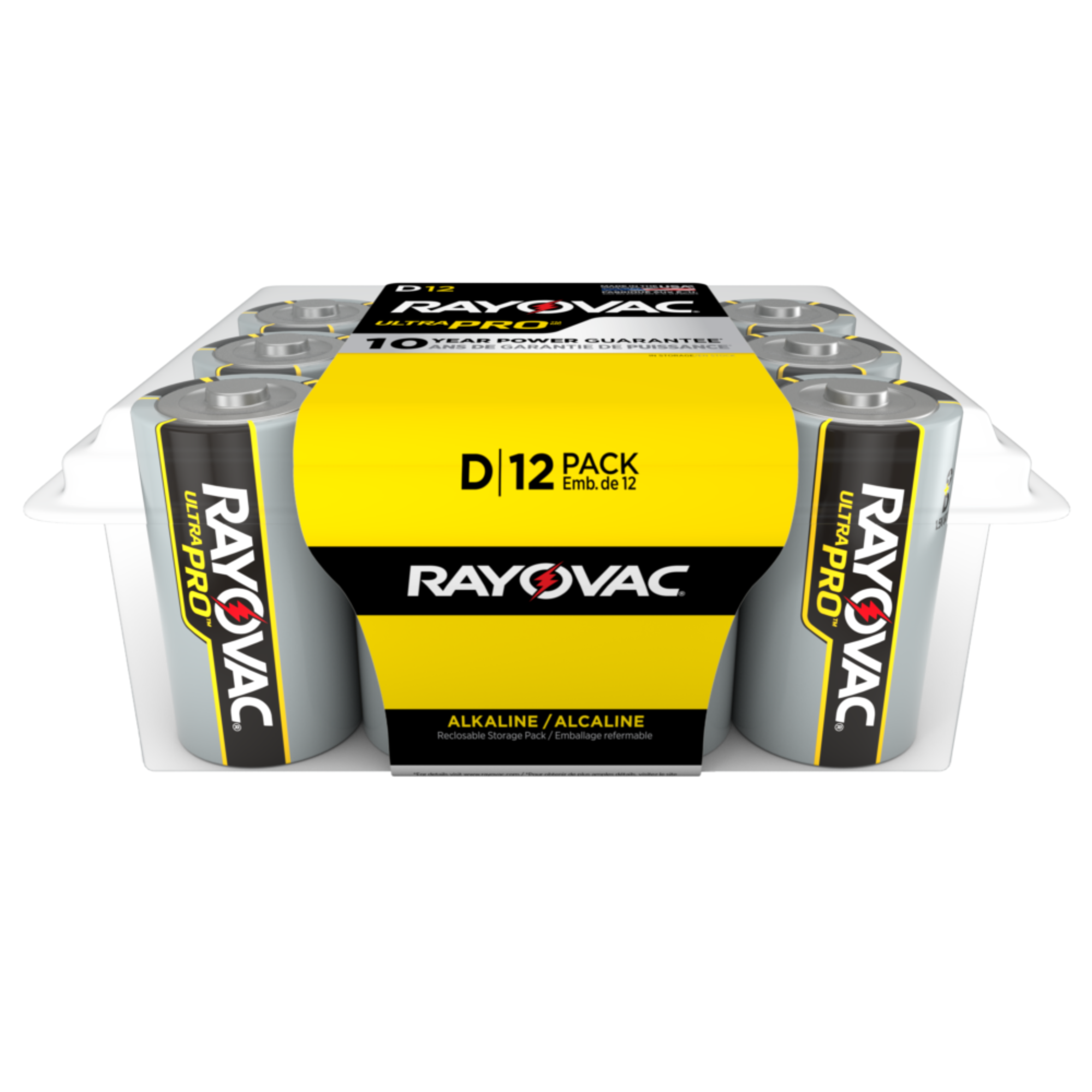 Rayovac Ultra Pro Alkaline D Batteries (12-Pack) from GME Supply